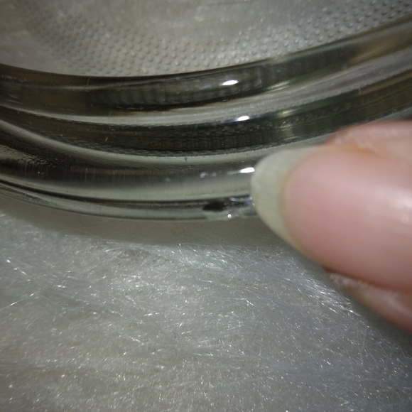 Small, replacement, casserole lid with tab handles - Picture 3 of 7